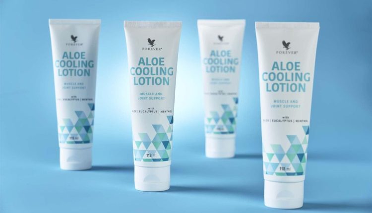 Aloe cooling lotion